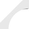 Ekena Millwork 3-in. W x 14-in. D x 14-in. H Westlake Architectural Grade PVC Knee Brace BRCP03X14X14WTL - alternate 6